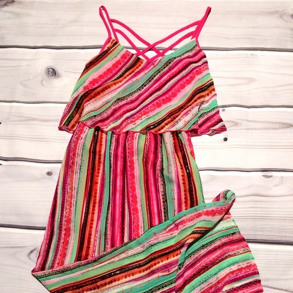 Speechless Dresses & Skirts - Speechless • Striped Spaghetti Strap Maxi Dress